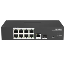 Управляемый PoE-коммутатор Hikvision DS-3T1310P-SI/HS с 10 портами.