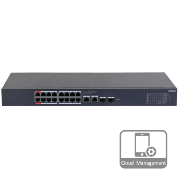 Управляемый PoE-коммутатор Dahua DH-CS4220-16GT-190 на 20 портов