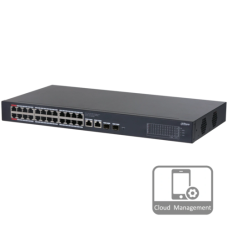 Управляемый PoE-коммутатор Dahua DH-CS4228-24GT-240 с 26 портами
