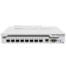 Управляемый 8-портовый коммутатор MikroTik CRS309-1G-8S+IN 10G SFP+ с SFP+ портами