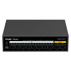Коммутатор Ruijie Reyee RG-ES110F-P PoE, 10 портов, неуправляемый.