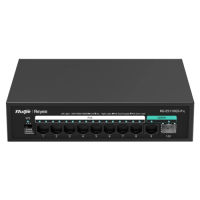 Коммутатор Ruijie Reyee RG-ES110GS-P-L PoE, 10 портов, неуправляемый.