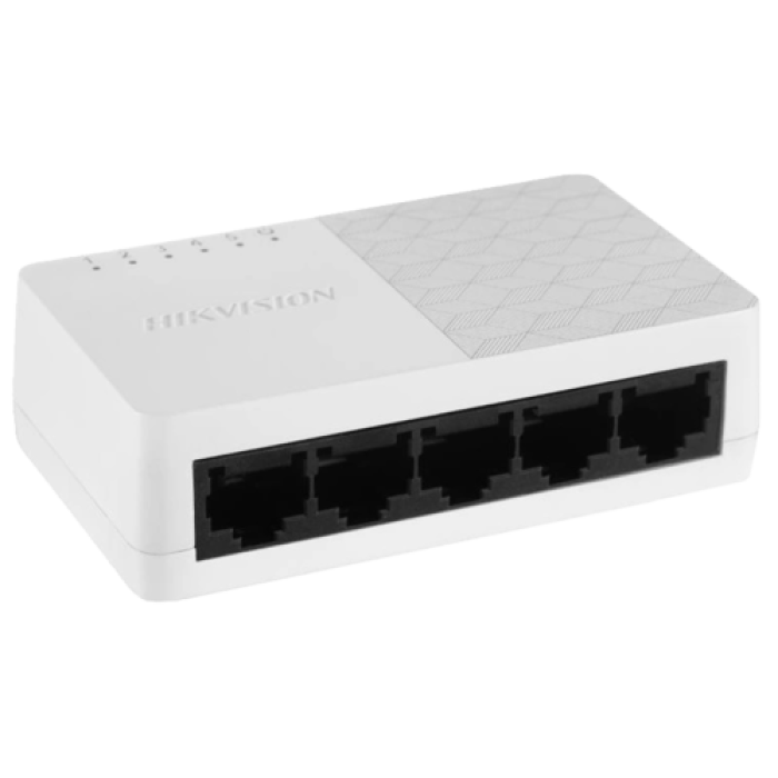5-портовый неуправляемый коммутатор Hikvision DS-3E0105D-O