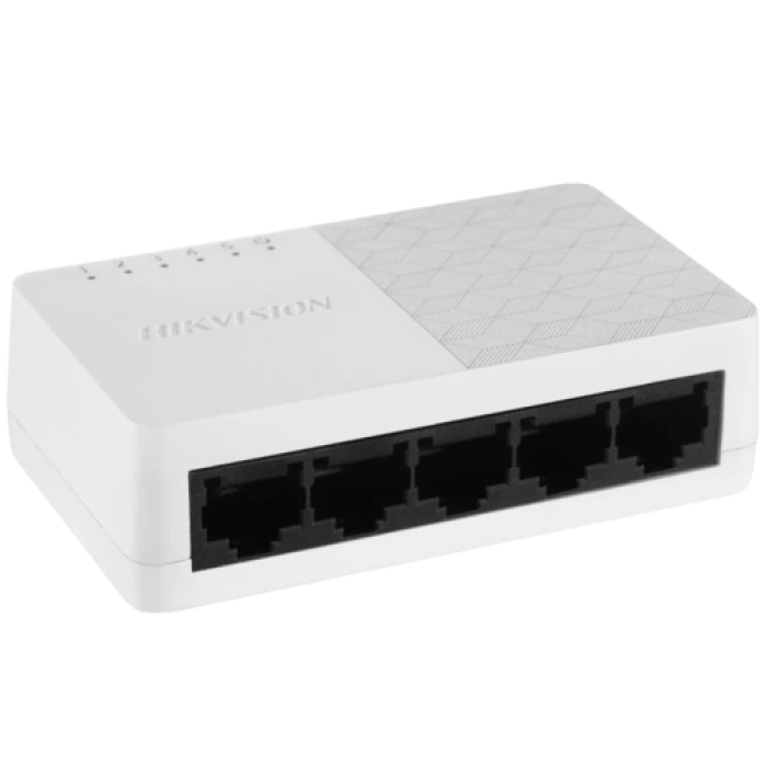 Неуправляемый 5-портовый коммутатор Hikvision DS-3E0505D-O 1000M