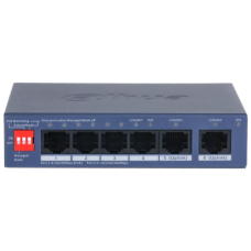 Управляемый PoE-коммутатор Dahua DH-CS4006-4ET2GT-36 с 6 портами