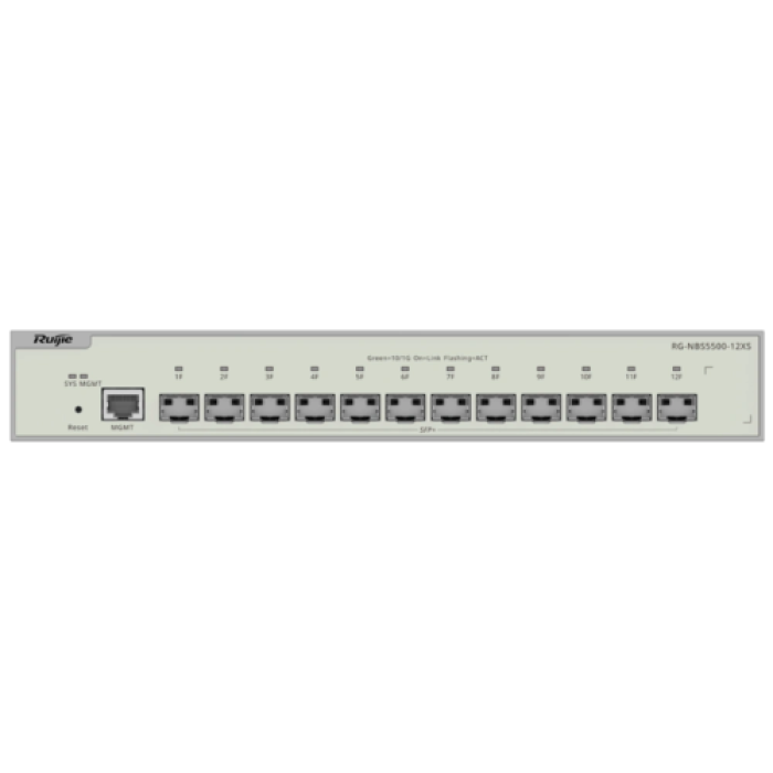 Ruijie Reyee RG-NBS5500-12XS 12-портовый управляемый коммутатор L3 10G SFP+