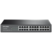 TP-LINK TL-SF1024D 24-портовый неуправляемый коммутатор