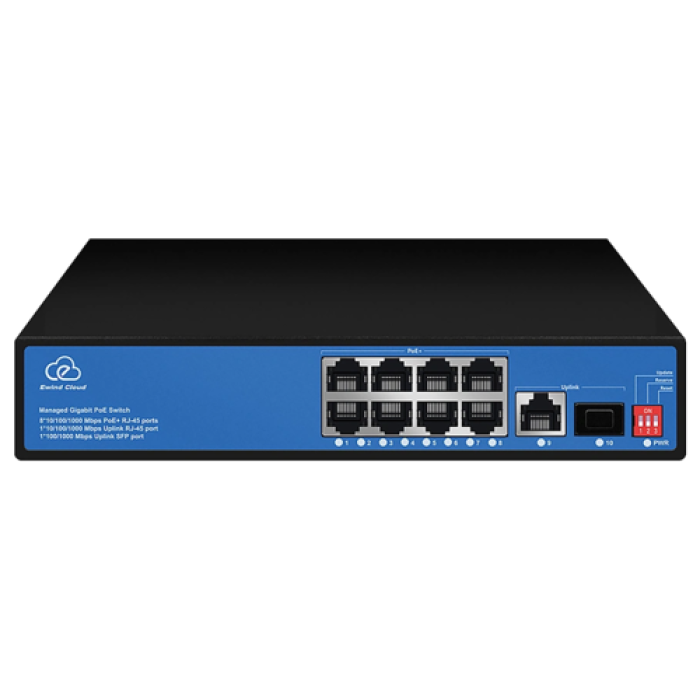 Неуправляемый 10-портовый коммутатор Ewind EW-ES3010CG-AP