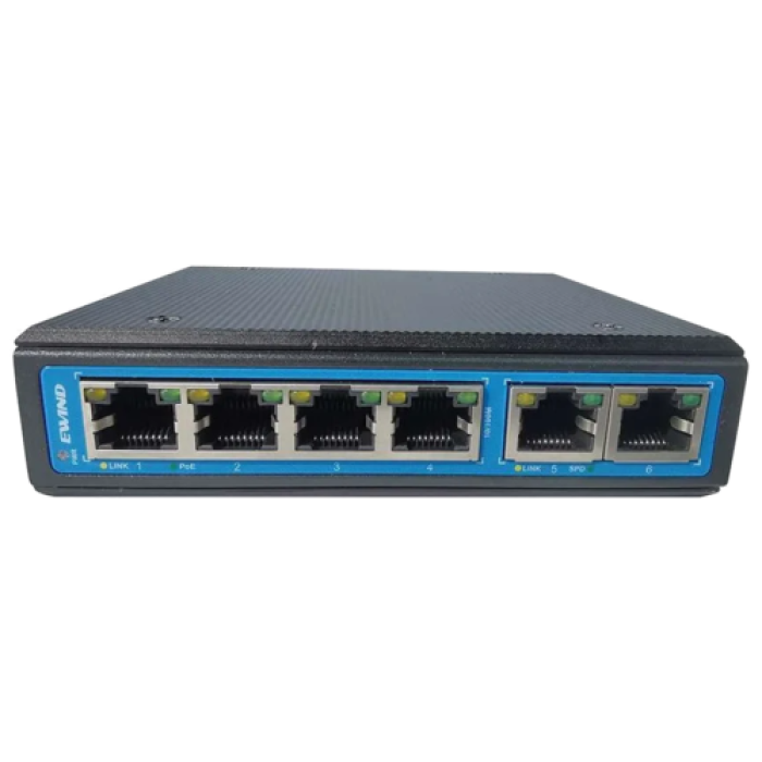 Неуправляемый 6-портовый коммутатор Ewind EW-PIS1706FE