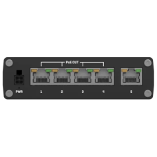 Коммутатор Teltonika TSW100 POE+ с 5 портами, неуправляемый.