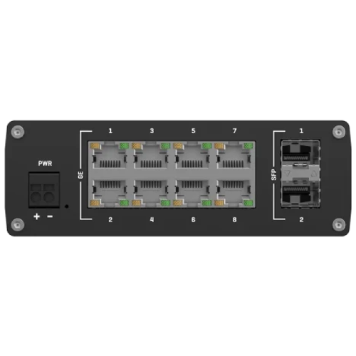 8-портовый неуправляемый коммутатор Teltonika TSW210