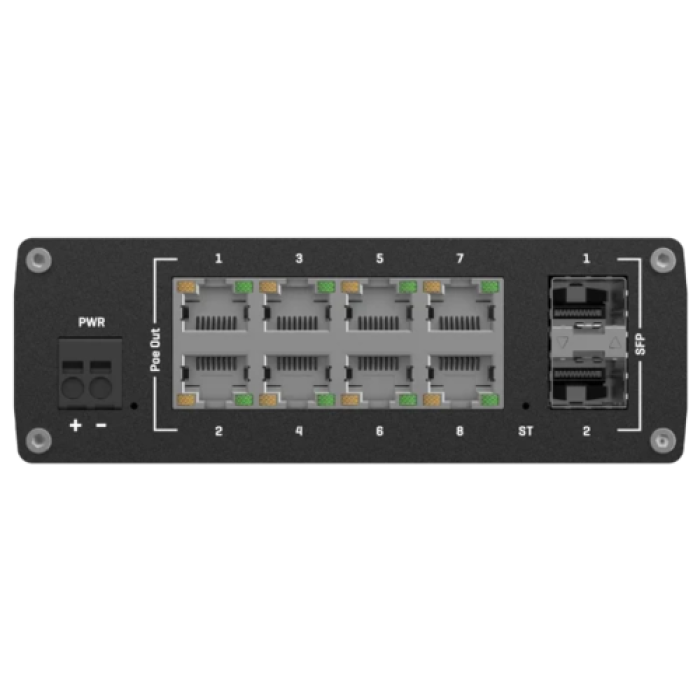 Teltonika TSW202 PoE+ Комутатор 8 портів керований