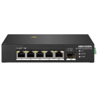 Hikvision DS-3T0306HP без коммутатора BZ, 4 неуправляемых порта.