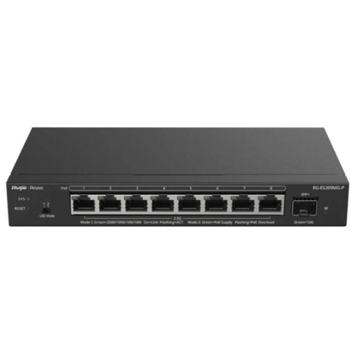 Ruijie Reyee RG-ES209MG-P 9-port managed switch