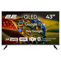 2E 43A77Q 43” inch 3840x2160 QLED Google TV Television