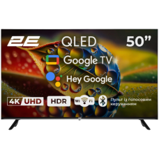 2E 50A77Q 50-дюймовый QLED телевизор Google TV с разрешением 3840x2160