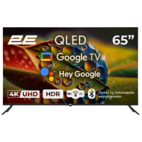 2E 65A77Q 65-дюймовый QLED телевизор Google TV с разрешением 3840x2160