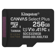 Карта памяти Kingston microSD 256GB C10 UHS-I A1 V10 R150MB/s