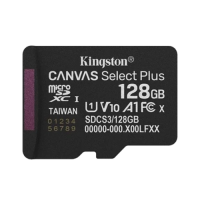 Kingston microSD128GB C10 UHS-I A1 V10 R150MB/s Карта пам'яті