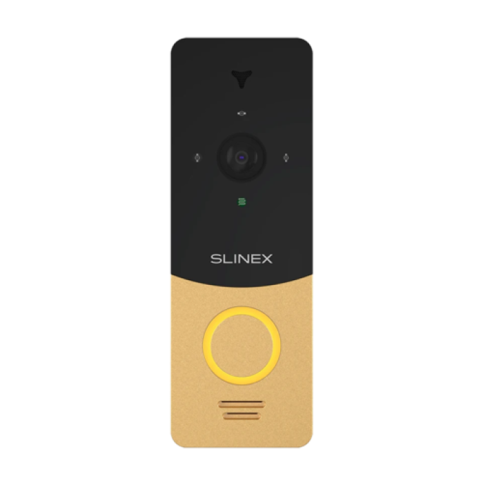 Панель вызова ML-20HD (черно-золотая) IP65 Slinex