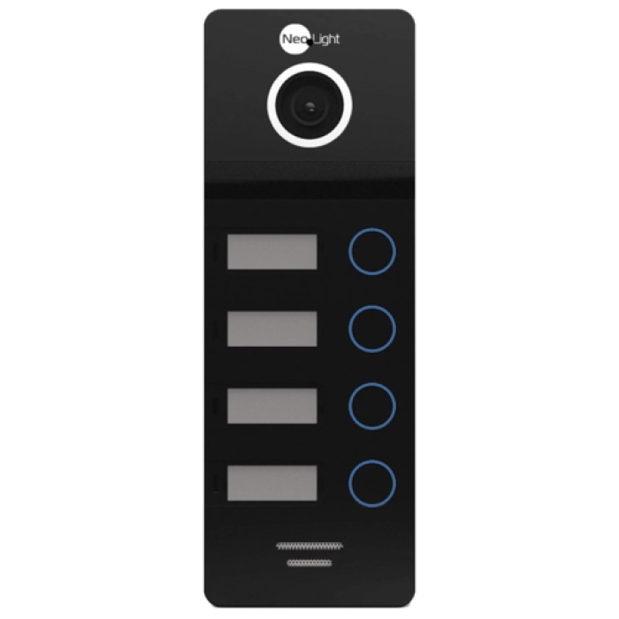 Панель вызова NeoLight MEGA/4 FHD черного цвета