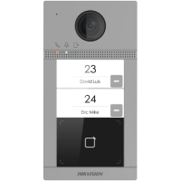 DS-KV8213-WME1(C)/Встраиваемая панель вызова Wi-Fi IP65, IK08 Hikvision