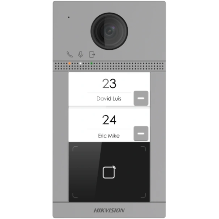 DS-KV8213-WME1(C)/Встраиваемая панель вызова Wi-Fi IP65, IK08 Hikvision