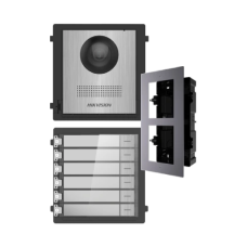 Комплект модулей Hikvision DS-KD8003-IME1NS + DS-KD-ACF2/Пластик + DS-KD-KK/S