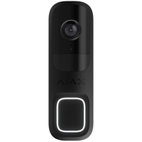 Ajax Doorbell black RAL 9005 Відеодзвінок