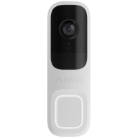 Ajax Doorbell White RAL 9003 Video Doorbell