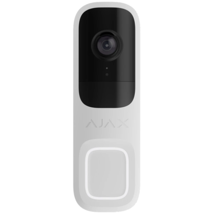 Ajax Doorbell White RAL 9003 Відеодзвінок