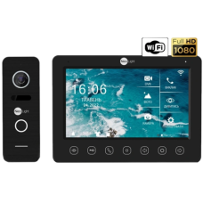 Комплект видеодомофона NeoLight NeoKIT HD WF B/Black (KAPPA+ HD WF + PRIME FHD)
