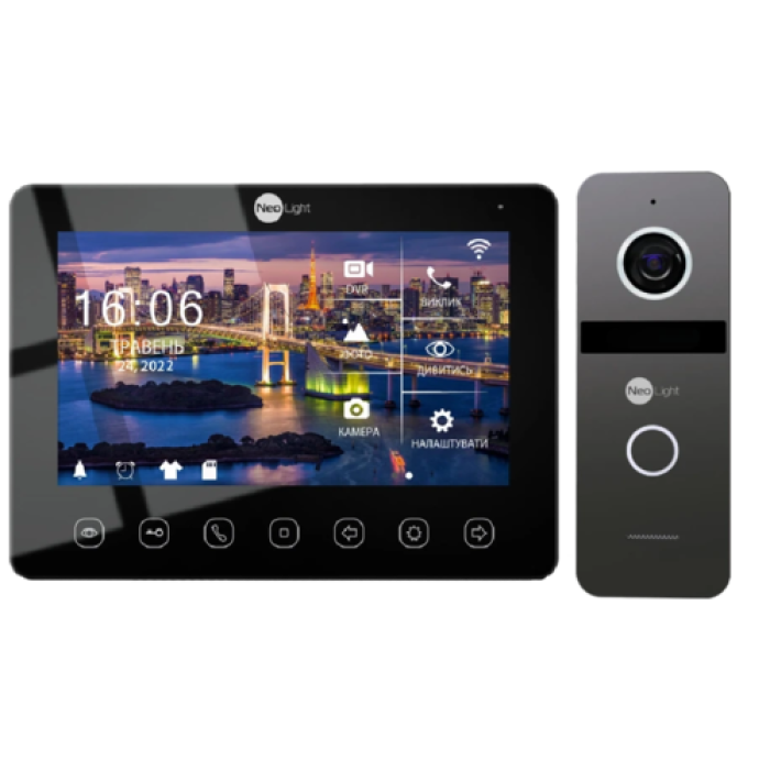 NeoLight NeoKIT HD WF B/Graphite Video intercom kit