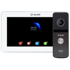 Комплект видеодомофона BCOM BD-770FHD/T белого цвета