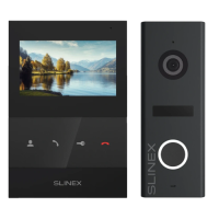 Комплект видеодомофона Slinex SQ-04 Black + ML-17HR Graphite