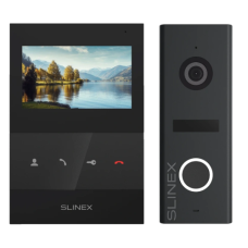 Комплект видеодомофона Slinex SQ-04 Black + ML-17HR Graphite