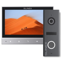 Slinex SK 7 Cloud (Slinex SK 7 Cloud grey + ML-17HD graphite) Комплект відеодомофон + панель виклику