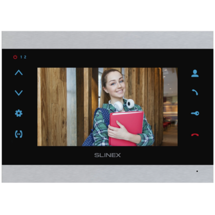 Slinex SL-07N Cloud 7" дюймів silver/black Відеодомофон