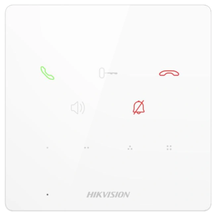 Аудиодомофон Hikvision DS-KH6000-E1/White IP с поддержкой PoE.