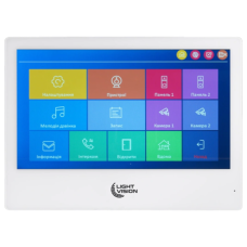 Видеодомофон Light Vision SINGAPORE WiFi FHD WHITE (AI) 10 дюймов