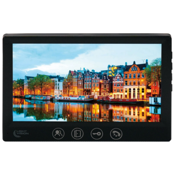 Видеодомофон Light Vision Amsterdam FHD Black