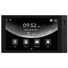 Видеодомофон Dnake H616 BLACK 8' на базе Android 10