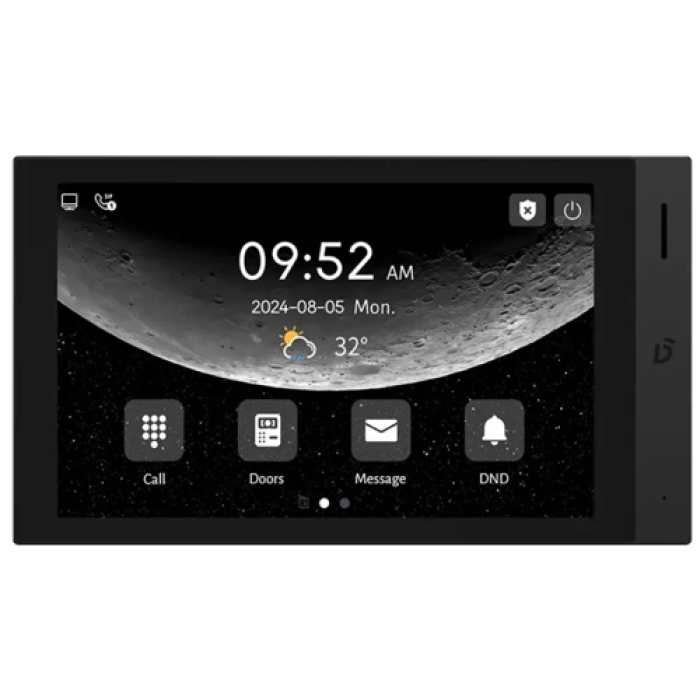 Dnake H616 BLACK 8' Android 10 Відеодомофон