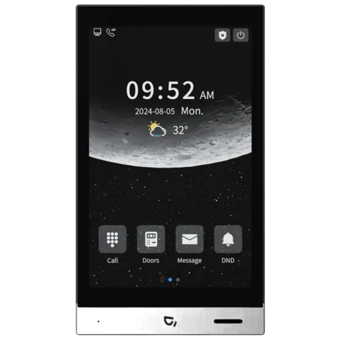 Видеодомофон Dnake H616 White 8' на базе Android 10