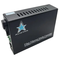 ALISTAR X3S 100M 10/100BASE-T RJ-45 - 100BASE-FX 1SM WDM SC 20KM TX1310/RX1550nm LFP медиаконвертер
