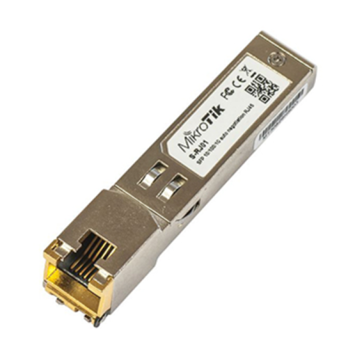 Модуль SFP S-RJ01 1,25 Гбит/с с разъемом RJ-45