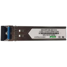 Ewind EW-SFP-GE-SD1310 155M, одномодовый двухволоконный модуль, 1310 нм, 20 км, разъем LC, SFP-модуль