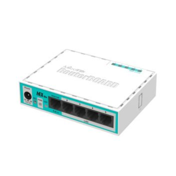 MikroTik hEX lite (RB750r2) 5-port Router
