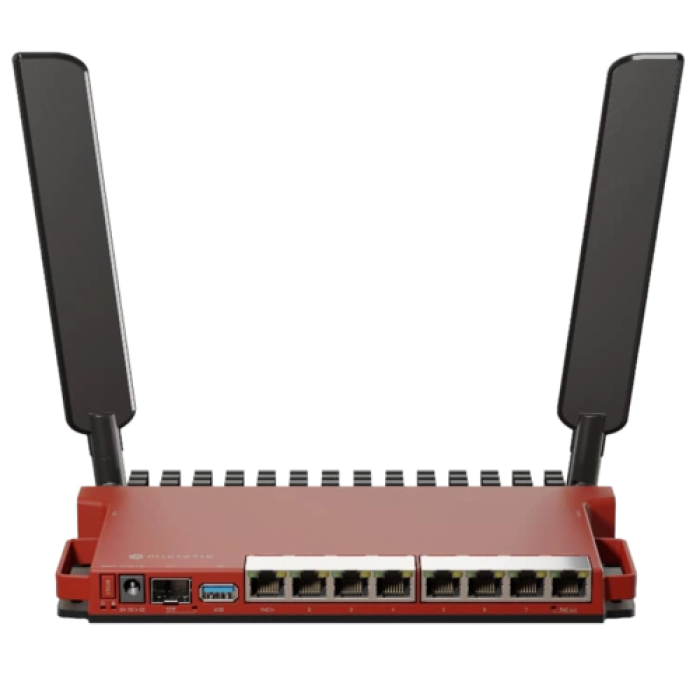 Двухцепной Wi-Fi роутер MikroTik L009UiGS-2HaxD-IN Wi-Fi 6