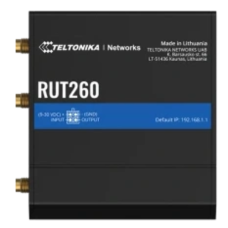 Teltonika RUT260 с поддержкой 4G LTE, промышленный сотовый маршрутизатор Wi-Fi.